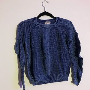 Lightweight blue sweater